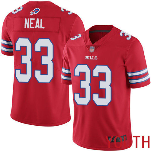 Youth Buffalo Bills #33 Siran Neal Limited Red Rush Vapor Untouchable NFL Jersey